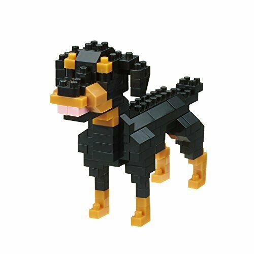 Nanoblock Dog Breed Rottweiler Nbc253 - Japan Figure