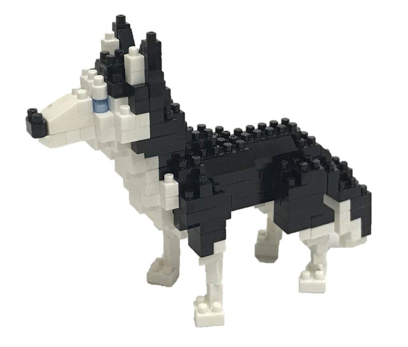 KAWADA Nbc-264 Nanoblock Dog Breed Siberian Husky- Japan Figure Store - #1 Bring To You The Best Japanese Goods