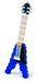 KAWADA Nbc-095 Nanoblock Electric Guitar Blue- Japan Figure Store - #1 Bring To You The Best Japanese Goods