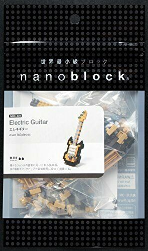 Nanoblock Electric Guitar- Japan Figure Store - #1 Bring To You The Best Japanese Goods