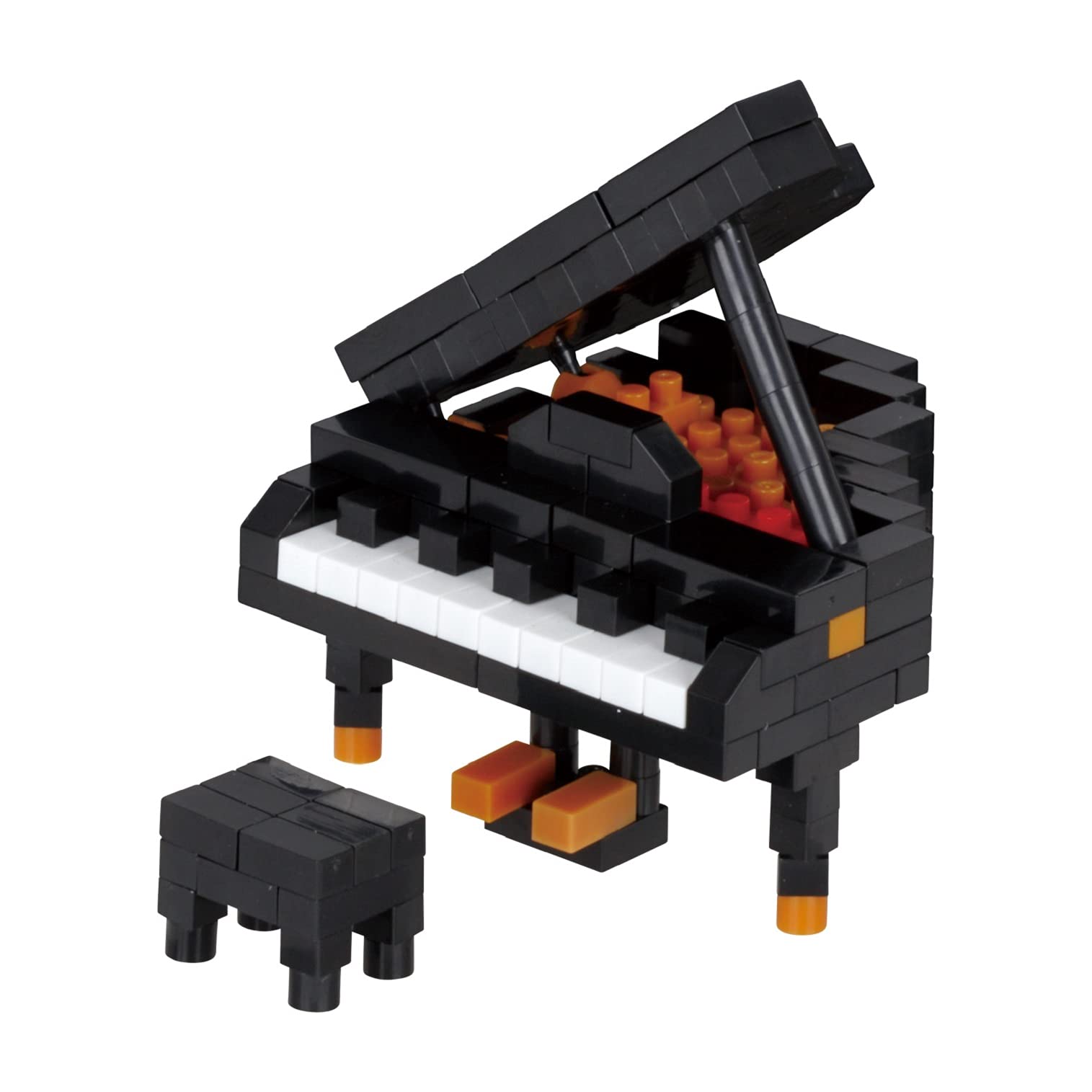 KAWADA Nbc-336 Nanoblock Grand Piano- Japan Figure Store - #1 Bring To You The Best Japanese Goods