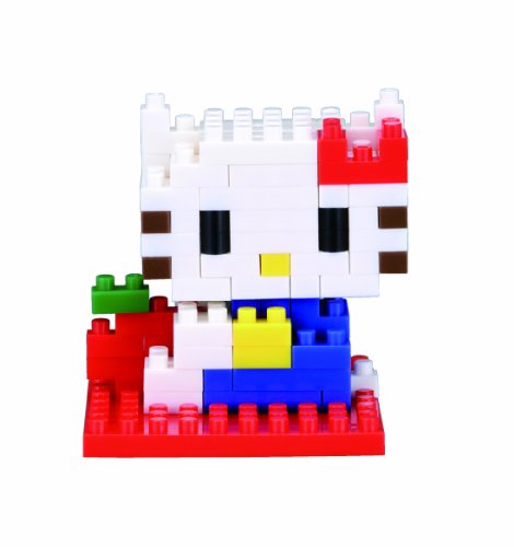 KAWADA Nbcc-001 Nanoblock Hello Kitty- Japan Figure Store - #1 Bring To You The Best Japanese Goods