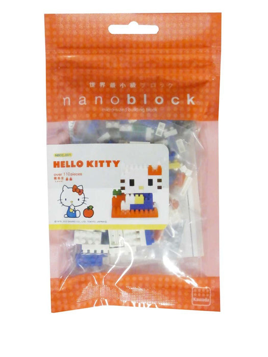 KAWADA Nbcc-001 Nanoblock Hello Kitty- Japan Figure Store - #1 Bring To You The Best Japanese Goods