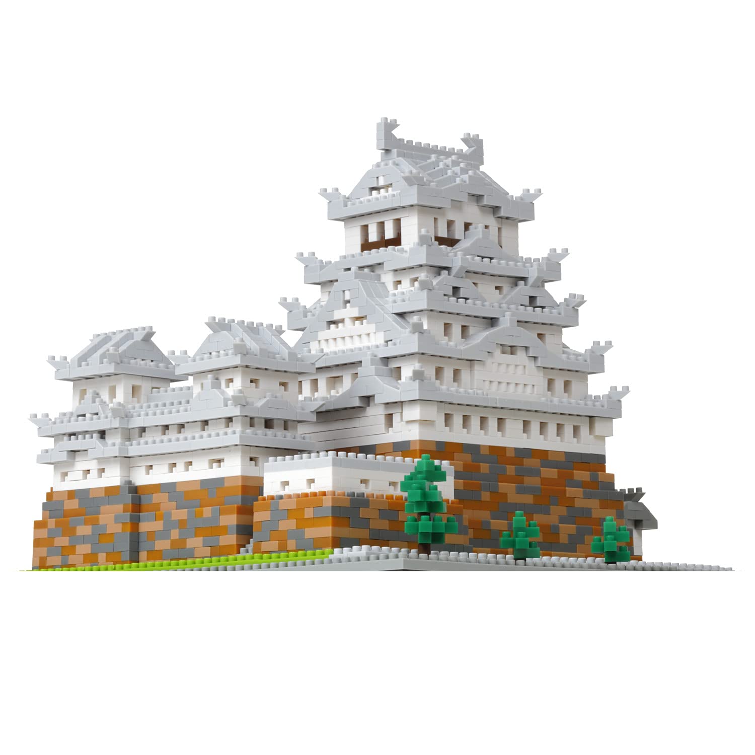 KAWADA Nb-051 Nanoblock Himeji Castle Deluxe Edition- Japan Figure Store - #1 Bring To You The Best Japanese Goods