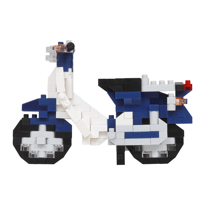 KAWADA Nbc-356 Nanoblock Honda Super-Cub 50 Blue- Japan Figure Store - #1 Bring To You The Best Japanese Goods