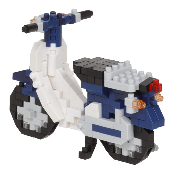 KAWADA Nbc-356 Nanoblock Honda Super-Cub 50 Blue- Japan Figure Store - #1 Bring To You The Best Japanese Goods