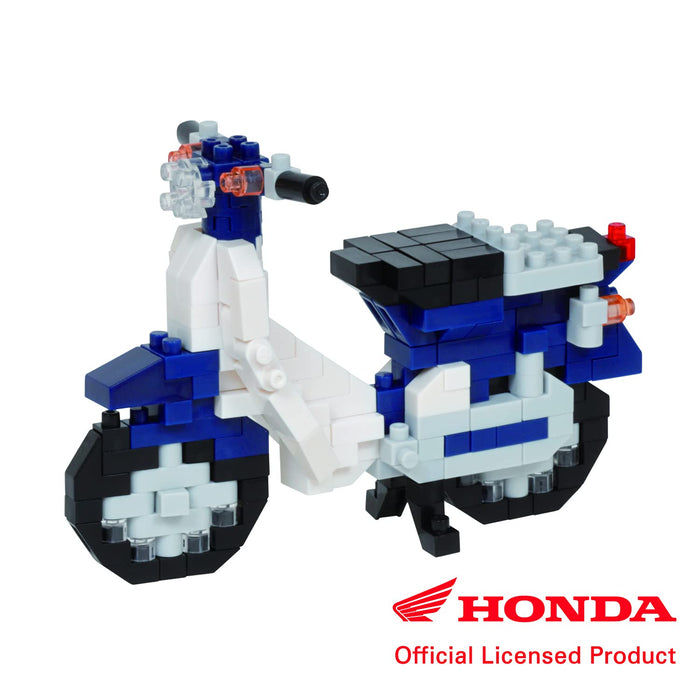 KAWADA Nbc-356 Nanoblock Honda Super-Cub 50 Blue- Japan Figure Store - #1 Bring To You The Best Japanese Goods