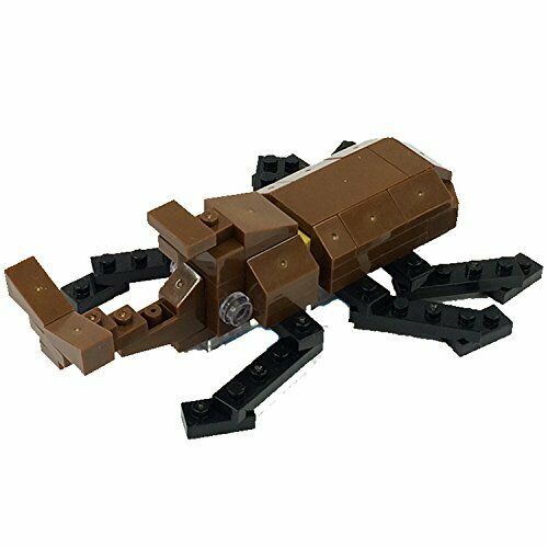 Nanoblock+ Japanese Rhinoceros Beetle Pbh-013- Japan Figure Store - #1 Bring To You The Best Japanese Goods
