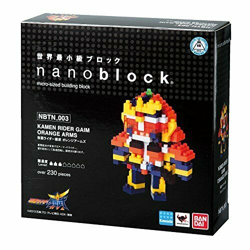 Nanoblock Kamen Rider Gaim Orange Arms Nbtn_003- Japan Figure Store - #1 Bring To You The Best Japanese Goods