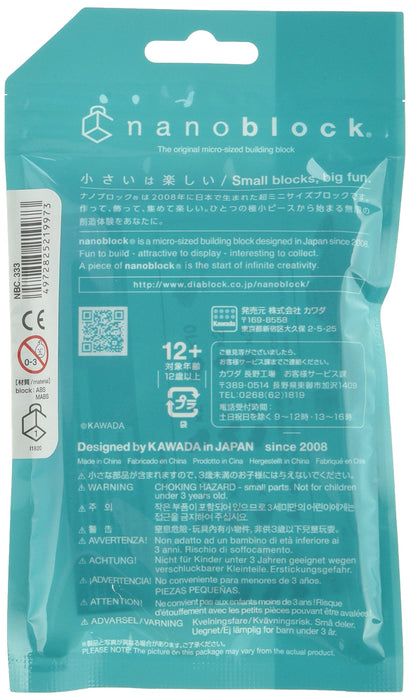 KAWADA Nbc-333 Nanoblock Killer Whale- Japan Figure Store - #1 Bring To You The Best Japanese Goods