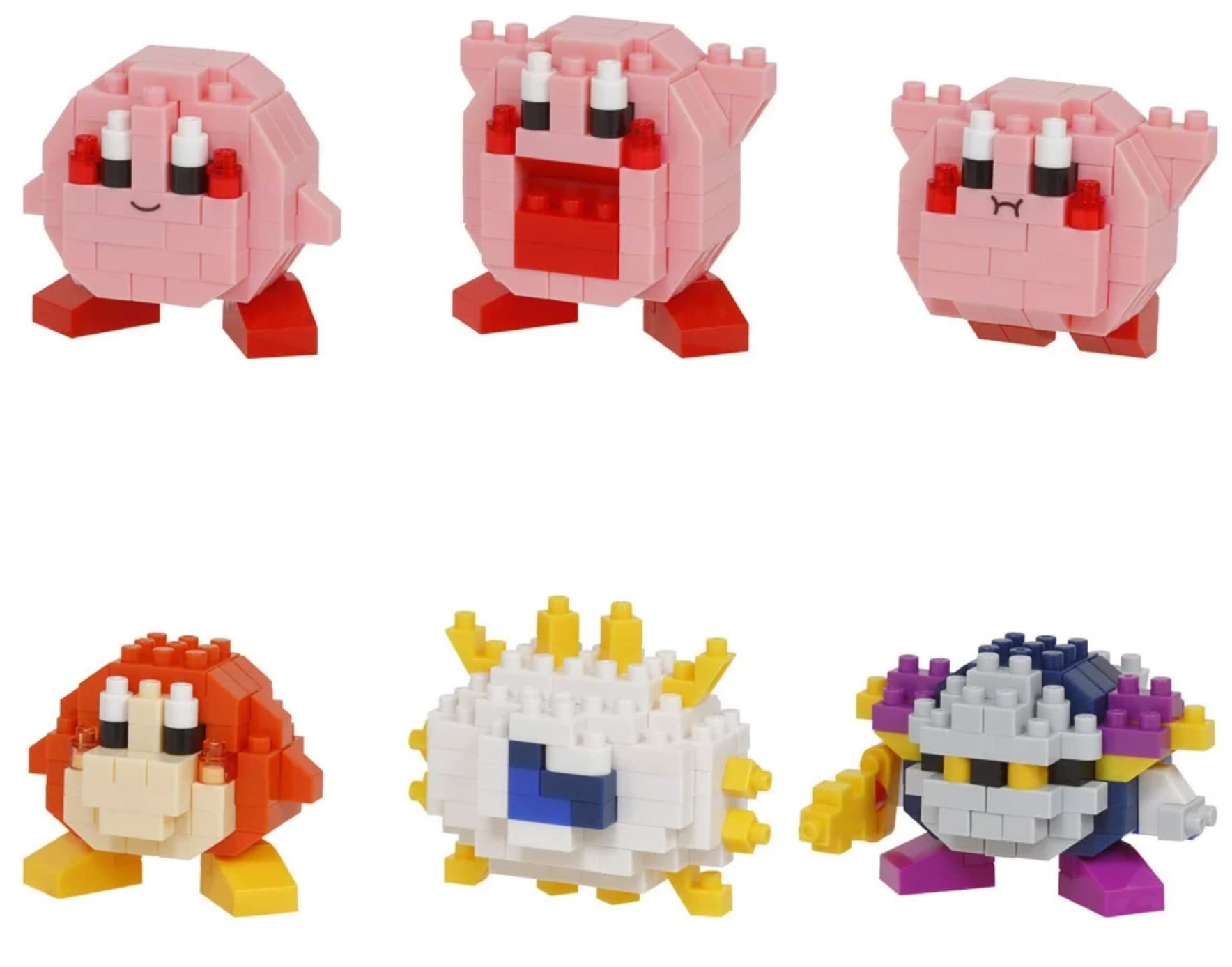 Nanoblock Mini Nano Kirby&S Dream Land (Box) Nbmc_29S Box Product 1Box = 6 Pieces, 6 Types In Total- Japan Figure Store - #1 Bring To You The Best Japanese Goods