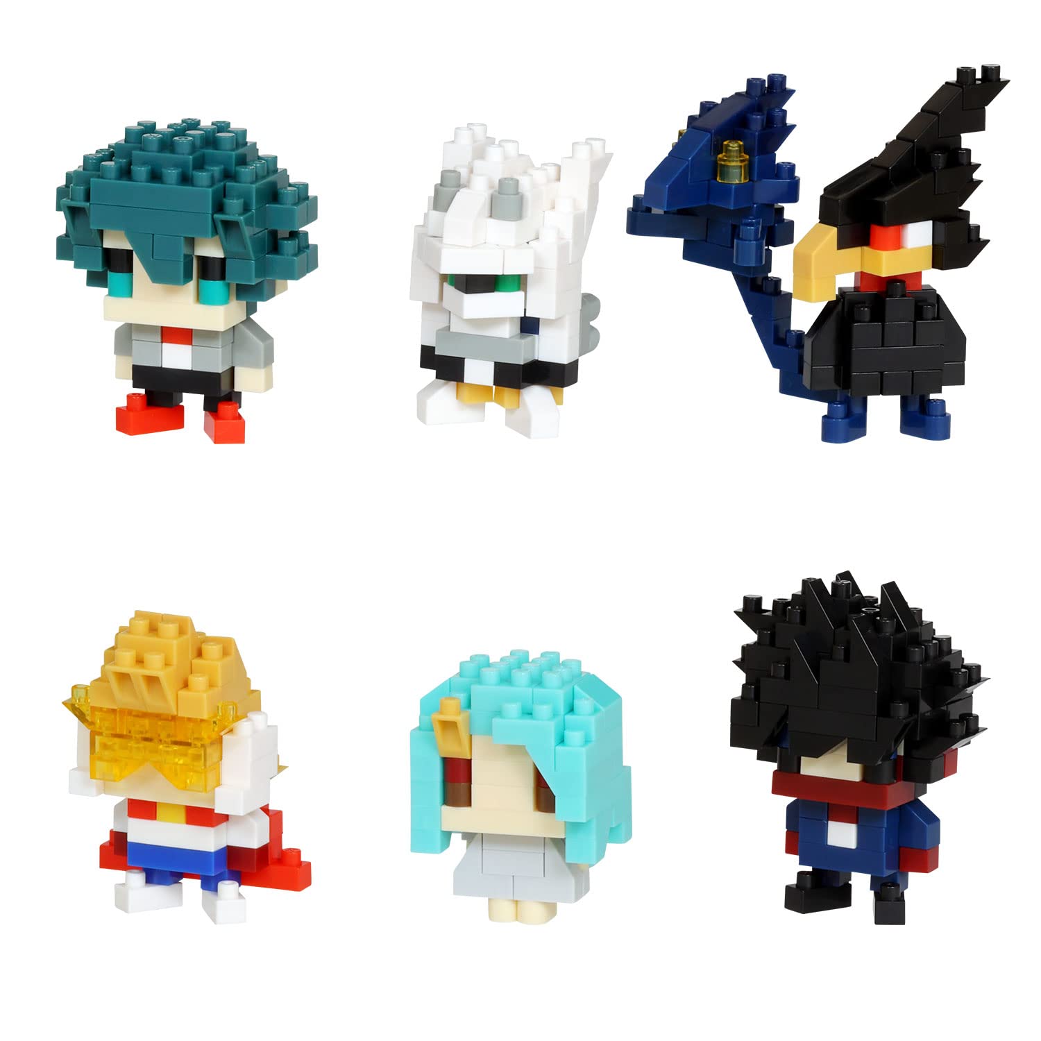 Nanoblock Mini Nano My Hero Academia Vol.3 (Box) Nbmc_42S 1Box = 6 Pieces, 6 Types In Total- Japan Figure Store - #1 Bring To You The Best Japanese Goods