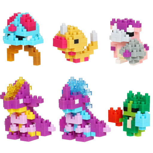 Nanoblock Mini Nano Pokemon Poison Type (Box) Nbmc_43S 1Box = 6 Pieces, 6 Types In Total- Japan Figure Store - #1 Bring To You The Best Japanese Goods
