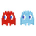 KAWADA Nbcc-106 Nanoblock Pac-Man Blinky & Inky- Japan Figure Store - #1 Bring To You The Best Japanese Goods