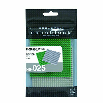 Nanoblock Plate Set 20x20 Nb025- Japan Figure Store - #1 Bring To You The Best Japanese Goods