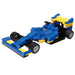 KAWADA Pbs-011 Nanoblock Plus Formula Car Blue- Japan Figure Store - #1 Bring To You The Best Japanese Goods