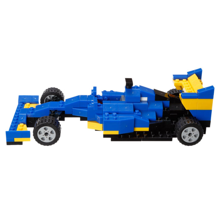 KAWADA Pbs-011 Nanoblock Plus Formula Car Blue- Japan Figure Store - #1 Bring To You The Best Japanese Goods
