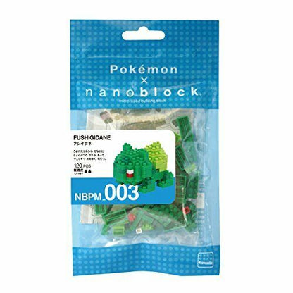 Nanoblock Pokemon Fushigidane Nbpm003- Japan Figure Store - #1 Bring To You The Best Japanese Goods