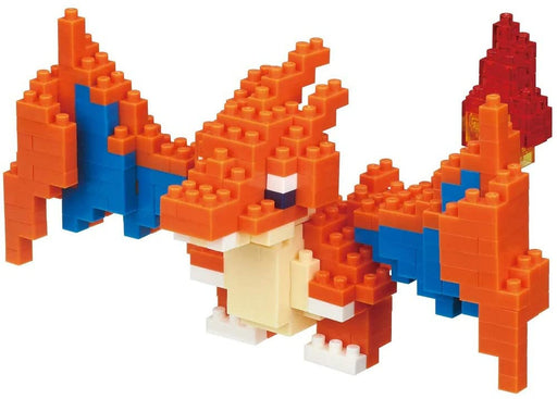 Kawada Nanoblock Pokemon Mega Lizardon Y Nbpm_058 Japanese Toy Building Block- Japan Figure Store - #1 Bring To You The Best Japanese Goods