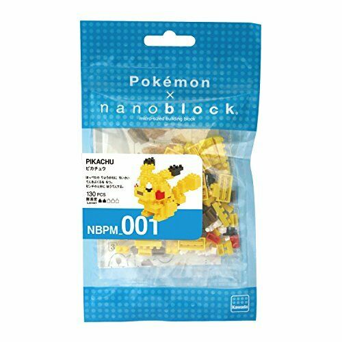 Nanoblock Pokemon Pikachu Nbpm001- Japan Figure Store - #1 Bring To You The Best Japanese Goods