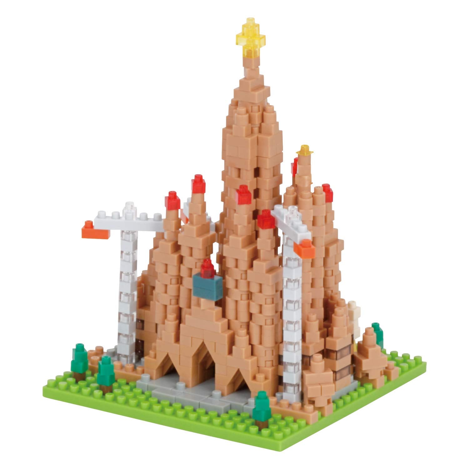 KAWADA Nbh-211 Nanoblock Sagrada Familia- Japan Figure Store - #1 Bring To You The Best Japanese Goods