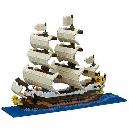 Nanoblock Sailing Ship Nb030 - Japan Figure