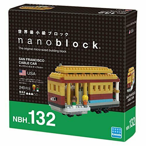 Nanoblock San Francisco Cable Car Nbh132- Japan Figure Store - #1 Bring To You The Best Japanese Goods
