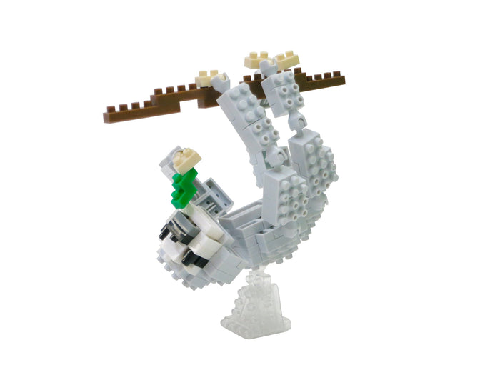 KAWADA Nbc-122 Nanoblock Sloth- Japan Figure Store - #1 Bring To You The Best Japanese Goods