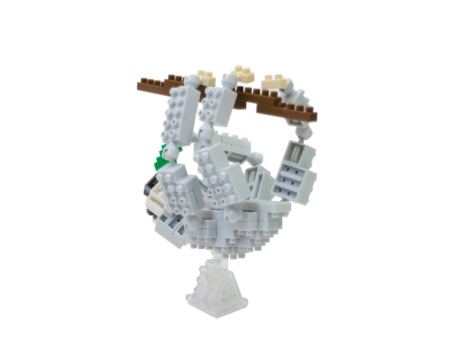 KAWADA Nbc-122 Nanoblock Sloth- Japan Figure Store - #1 Bring To You The Best Japanese Goods
