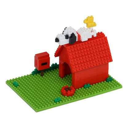 KAWADA Nanoblock Snoopy House- Japan Figure Store - #1 Bring To You The Best Japanese Goods