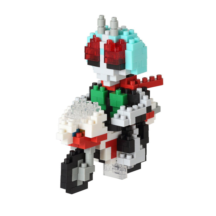 KAWADA Nbtn-001 Nanoblock Kamen Masked Rider 1 & New Cyclone- Japan Figure Store - #1 Bring To You The Best Japanese Goods