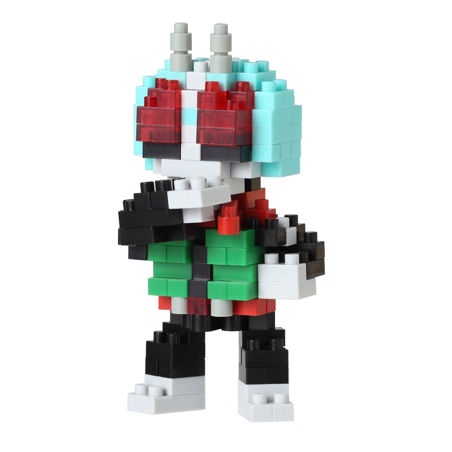 KAWADA Nbtn-001 Nanoblock Kamen Masked Rider 1 & New Cyclone- Japan Figure Store - #1 Bring To You The Best Japanese Goods