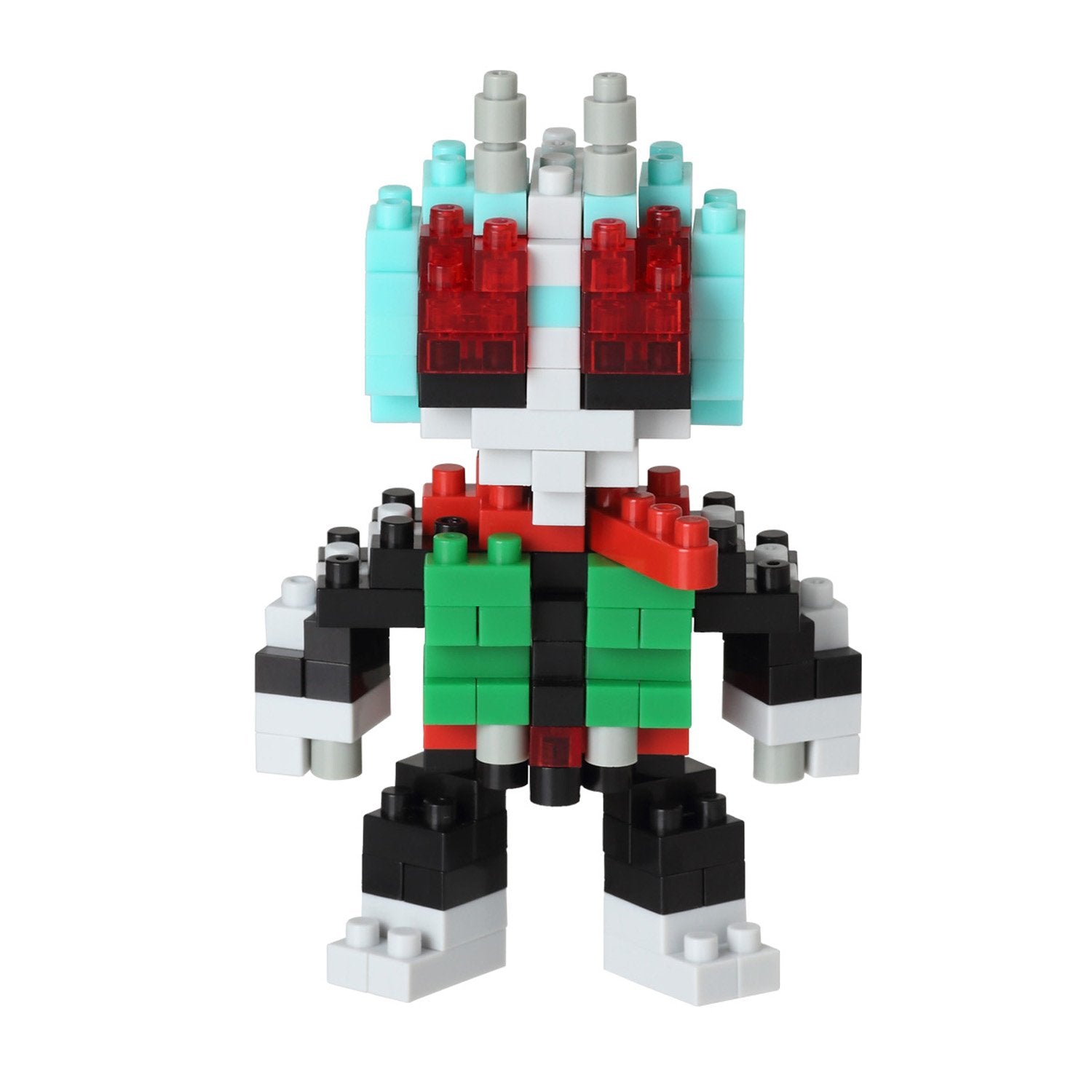KAWADA Nbtn-001 Nanoblock Kamen Masked Rider 1 & New Cyclone- Japan Figure Store - #1 Bring To You The Best Japanese Goods