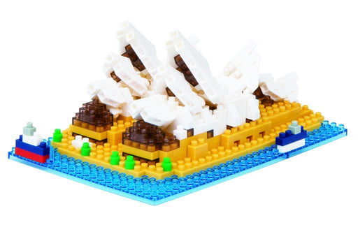 KAWADA Nbh-052 Nanoblock Sydney Opera House Australia- Japan Figure Store - #1 Bring To You The Best Japanese Goods