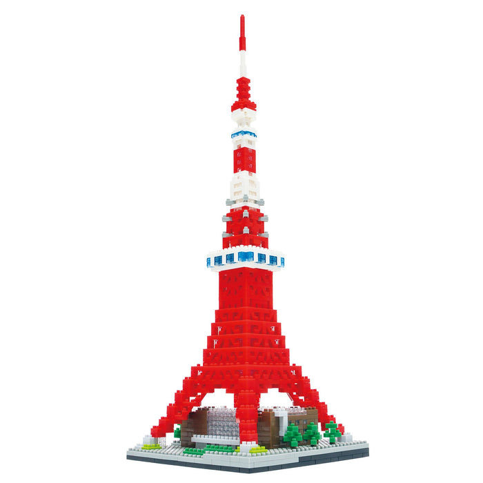 KAWADA Nb-018 Nanoblock Tokyo Tower Deluxe Edition- Japan Figure Store - #1 Bring To You The Best Japanese Goods