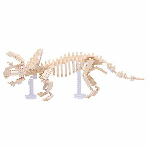 Nanoblock Triceratops Skeleton Model Nbm017- Japan Figure Store - #1 Bring To You The Best Japanese Goods