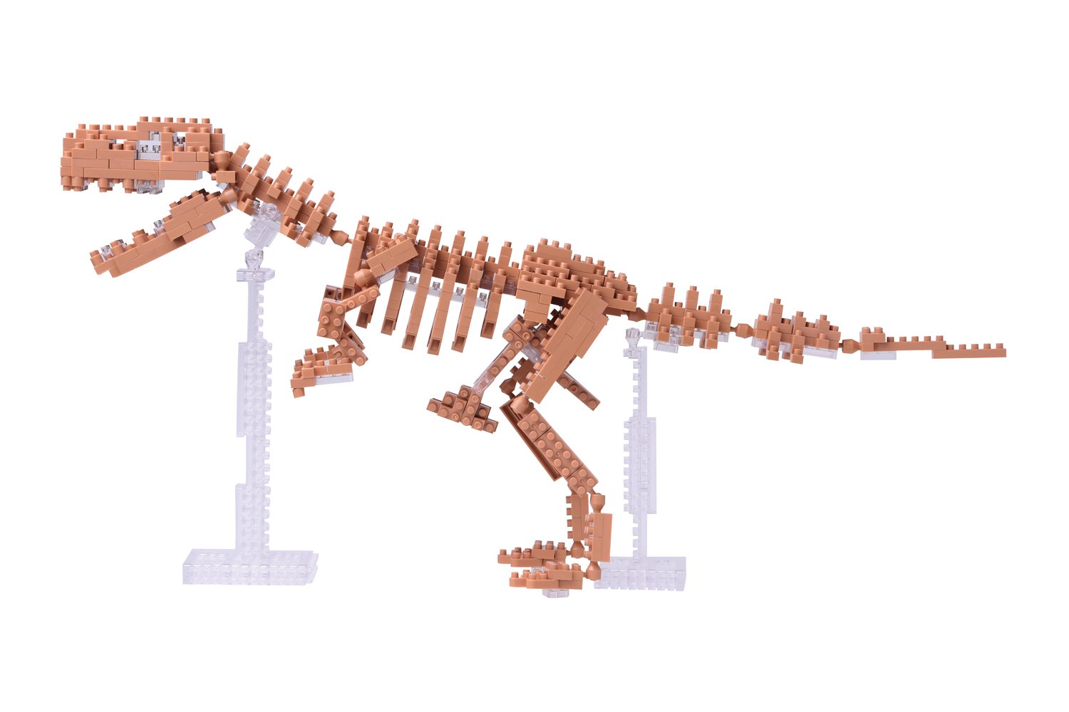 KAWADA Nbm-012 Nanoblock T-Rex Skeleton Model- Japan Figure Store - #1 Bring To You The Best Japanese Goods