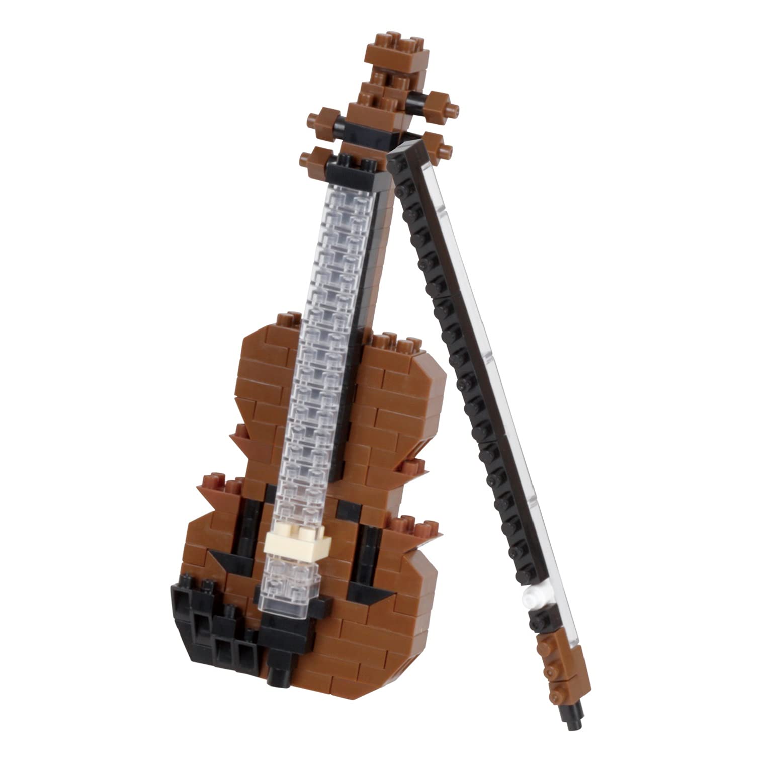 KAWADA Nbc-337 Nanoblock Violin- Japan Figure Store - #1 Bring To You The Best Japanese Goods