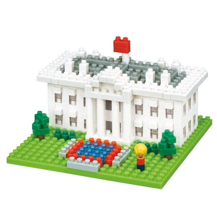 KAWADA Nbh-144 Nanoblock The White House- Japan Figure Store - #1 Bring To You The Best Japanese Goods