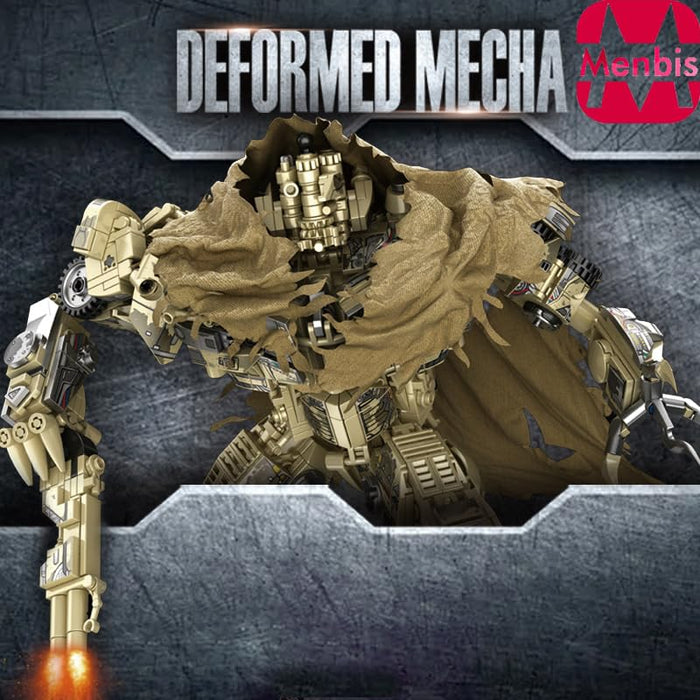 Narwhals Menbis Transformer 1457-Piece Megaligator Block Kit Megatron Battle Form- Japan Figure Store - #1 Bring To You The Best Japanese Goods