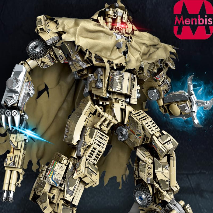Narwhals Menbis Transformer 1457-Piece Megaligator Block Kit Megatron Battle Form- Japan Figure Store - #1 Bring To You The Best Japanese Goods