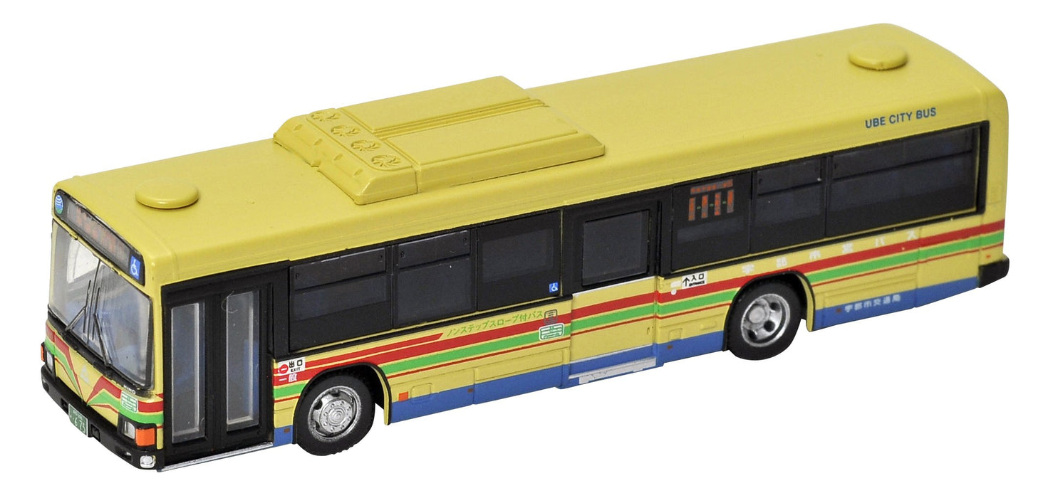 Tomytec National Bus Collection Jb058 Ube City Hino Blue Ribbon II Non-Step Bus Diorama- Japan Figure Store - #1 Bring To You The Best Japanese Goods