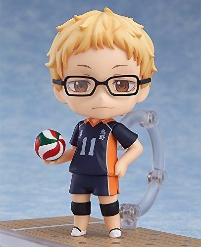 Nendoroid 616 Haikyu!! Kei Tsukishima Action Figure Orange Rouge- Japan Figure Store - #1 Bring To You The Best Japanese Goods
