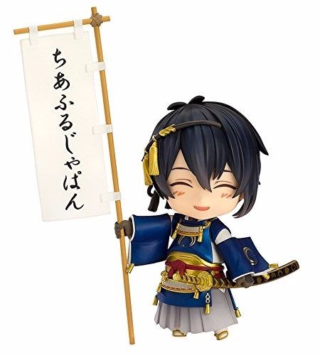Nendoroid 626 Touken Ranbu Mikazuki Munechika Cheerful Ver Figure Orange Rouge - Japan Figure