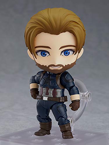 Good Smile Company Nendoroid Captain America Infinity Edition Dx Ver. Japanese Marvel Figures- Japan Figure Store - #1 Bring To You The Best Japanese Goods