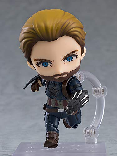 Good Smile Company Nendoroid Captain America Infinity Edition Dx Ver. Japanese Marvel Figures- Japan Figure Store - #1 Bring To You The Best Japanese Goods