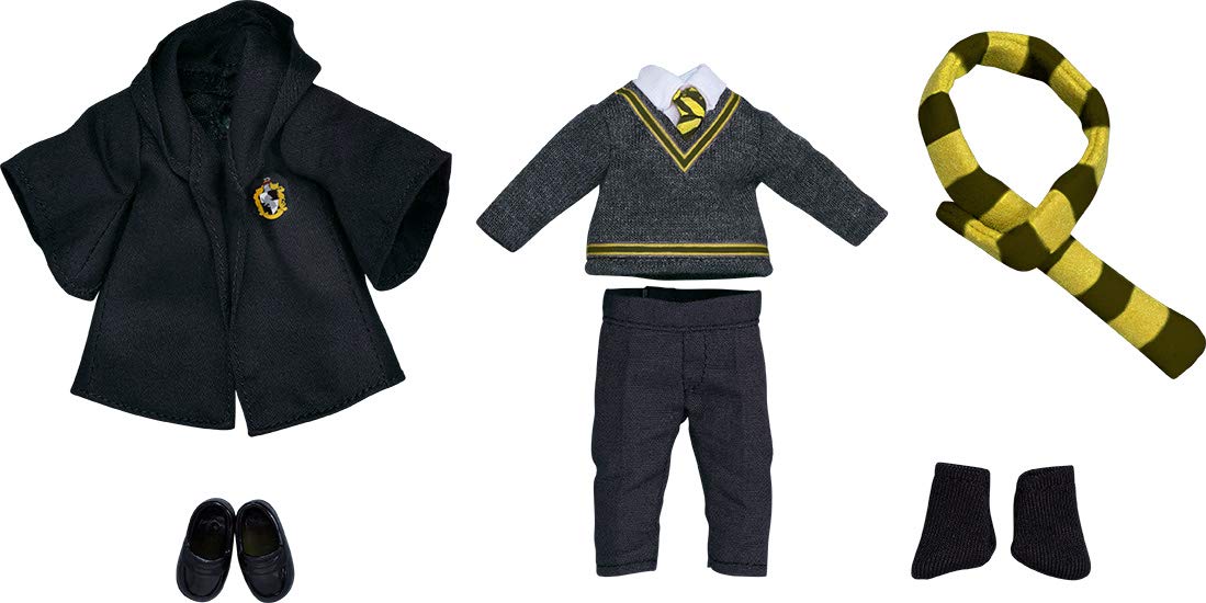 Good Smile Company Nendoroid Doll Harry Potter Japan Hufflepuff Uniform Set For Boys- Japan Figure Store - #1 Bring To You The Best Japanese Goods