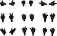 Good Smile Company Nendoroid Doll Black Gloves Wrist Parts Set- Japan Figure Store - #1 Bring To You The Best Japanese Goods