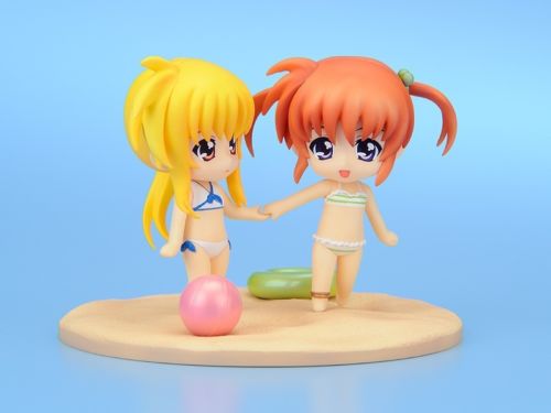Nendoroid Petite Nanoha & Fate Summer Memories Set Figure Good Smile Company- Japan Figure Store - #1 Bring To You The Best Japanese Goods
