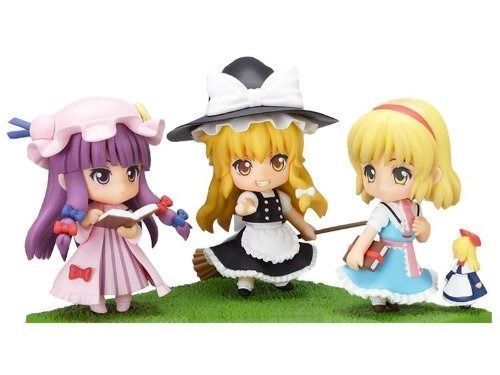 Nendoroid Petite Touhou Project Set 2 Figure Marisa Alice Patchouli- Japan Figure Store - #1 Bring To You The Best Japanese Goods